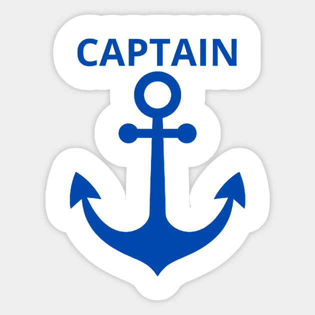 Captain Sticker by Kakaia